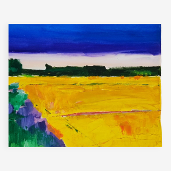 Modern Provence landscape painting