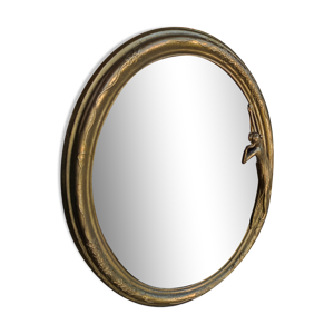 Miroir de table ovale