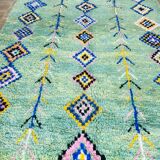 Handmade traditional carpet 250cm x 150cm Moroccan