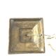 Pied de lampe ancien colonne en bronze