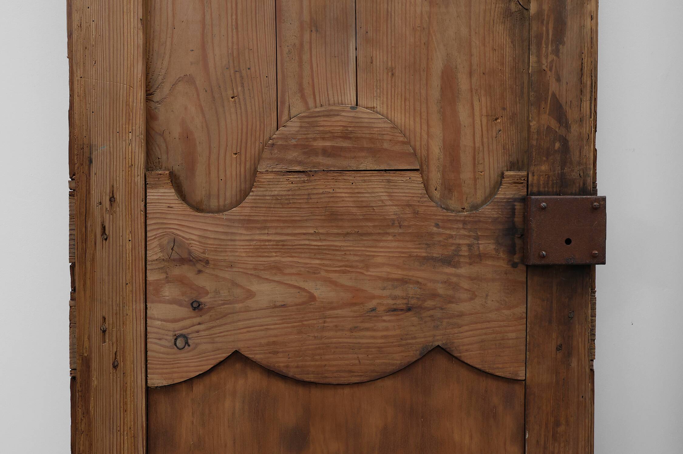 Pair of two Antique French Provincial hand carved doors, ca. 1880