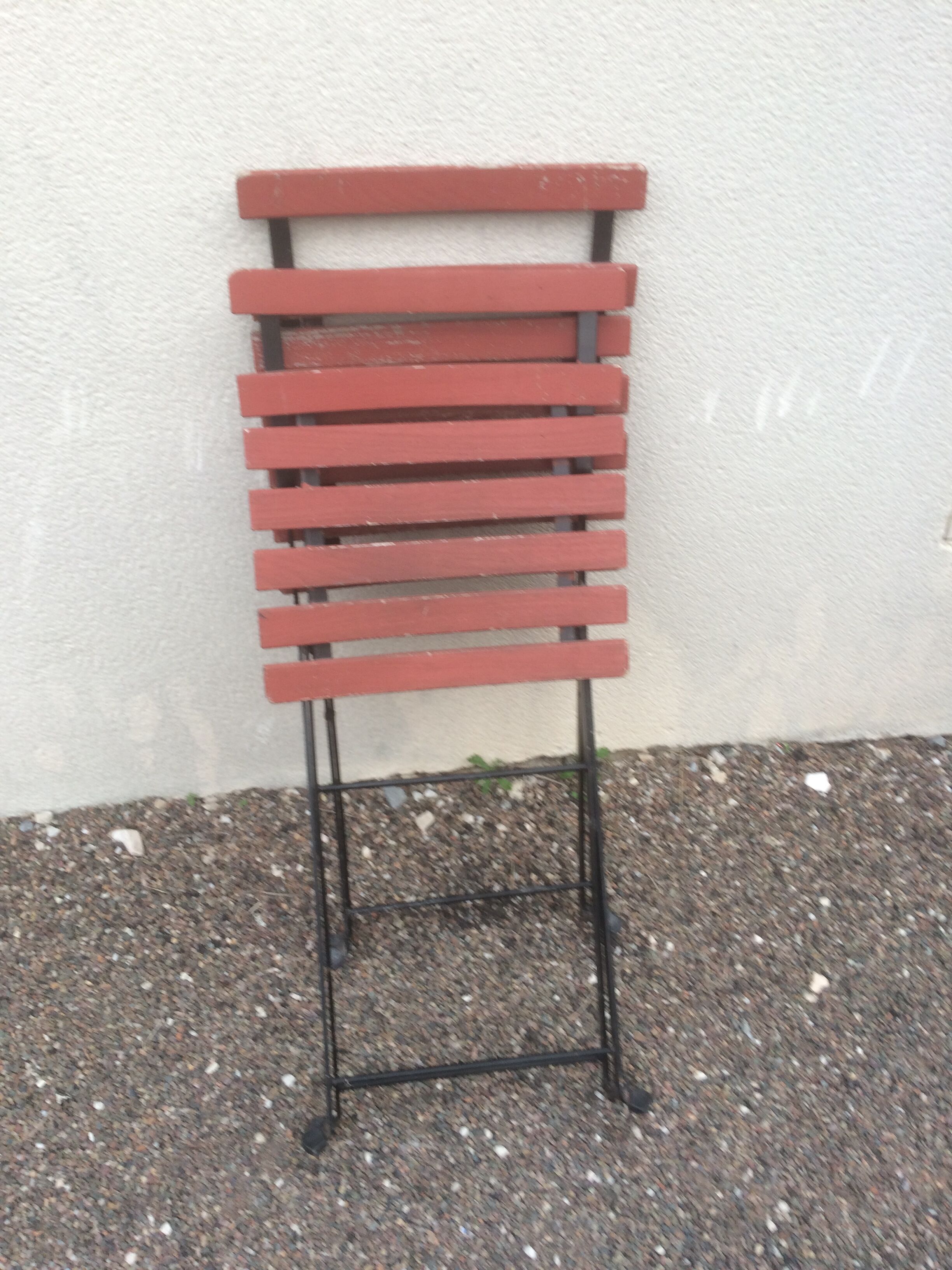 Garden folding chairs