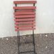 Garden folding chairs