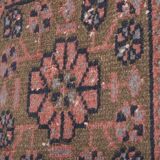Vintage Turkish Oushak Rug Handwoven 80x670 cm