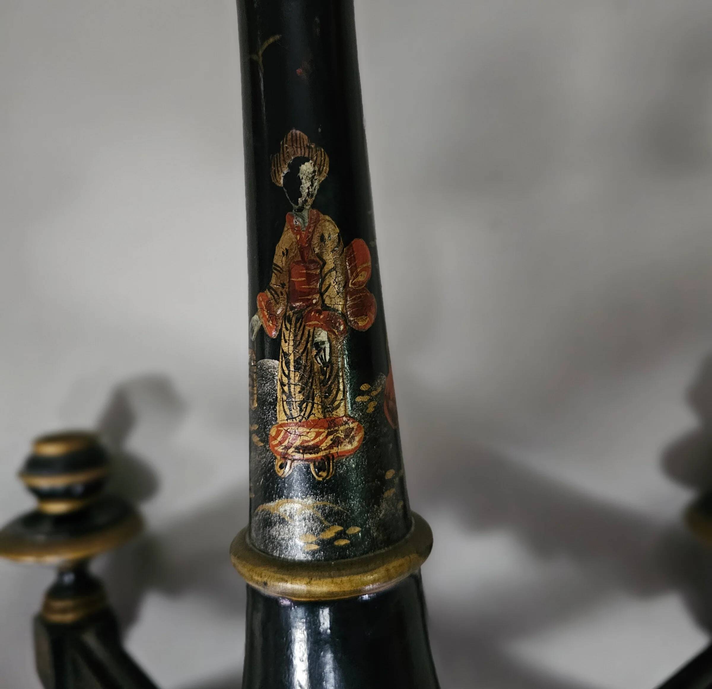 Chinoiserie hanging lamp / chandelier