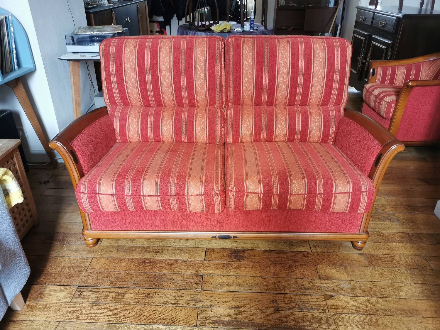 Art deco hotel sofa