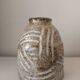 Mini vase in raw stoneware