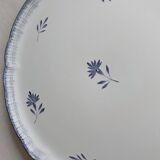 grande assiette plate Niderviller plat rond.