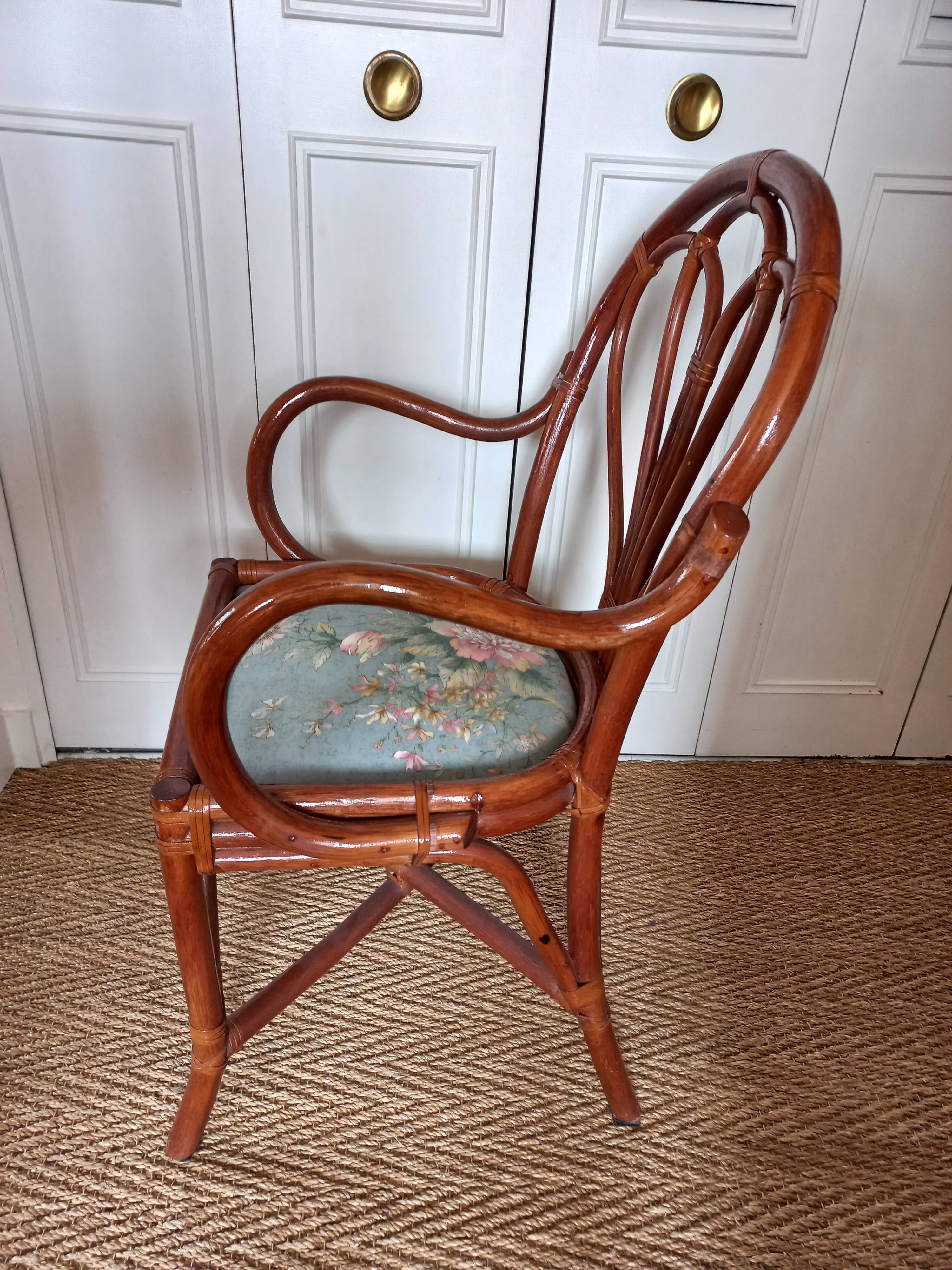 Rattan armchair from the 70s