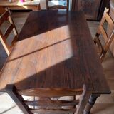 Dining table with chairs