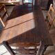 Table de salle à manger et 4 chaises
