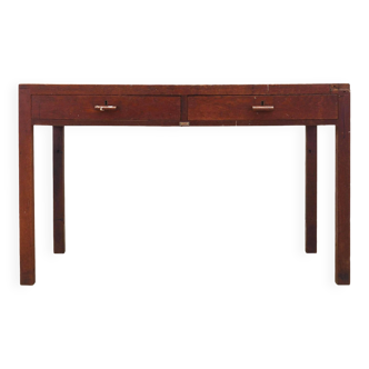 Bureau en chêne, design danois, années 1960, éditeur : Ehapa