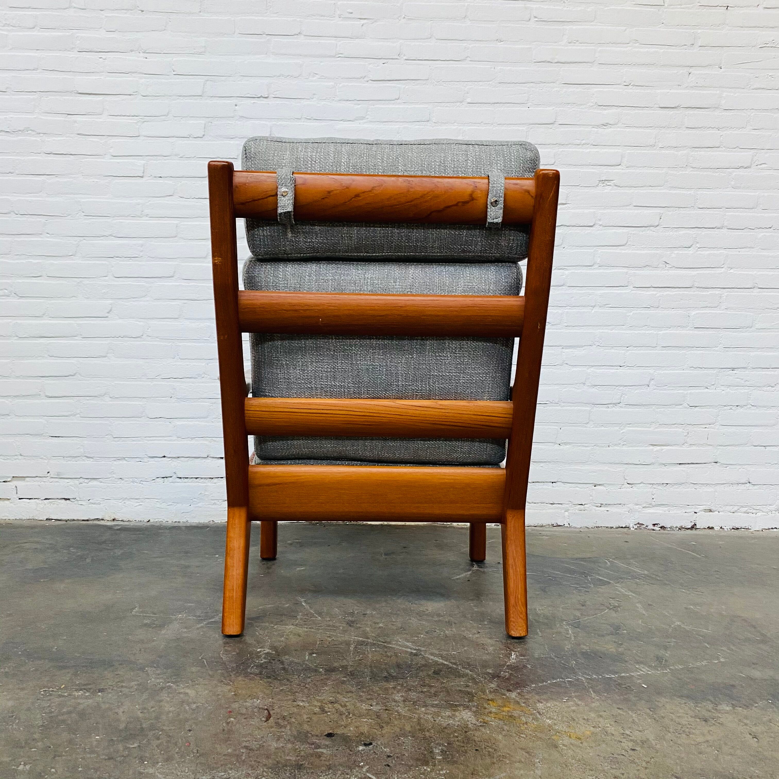 Danish armchair by Juul Kristensen for JK Denmark, 1960