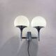 Double wall light by "Gaetano Sciolari" – Italy, 1970s