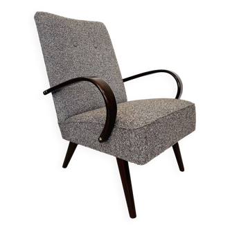 Fauteuil vintage de Jaroslav Smidek pour TON 1970