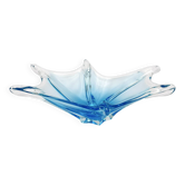 Murano Italy Deep Bowl - Organic Design Lagoon Blue