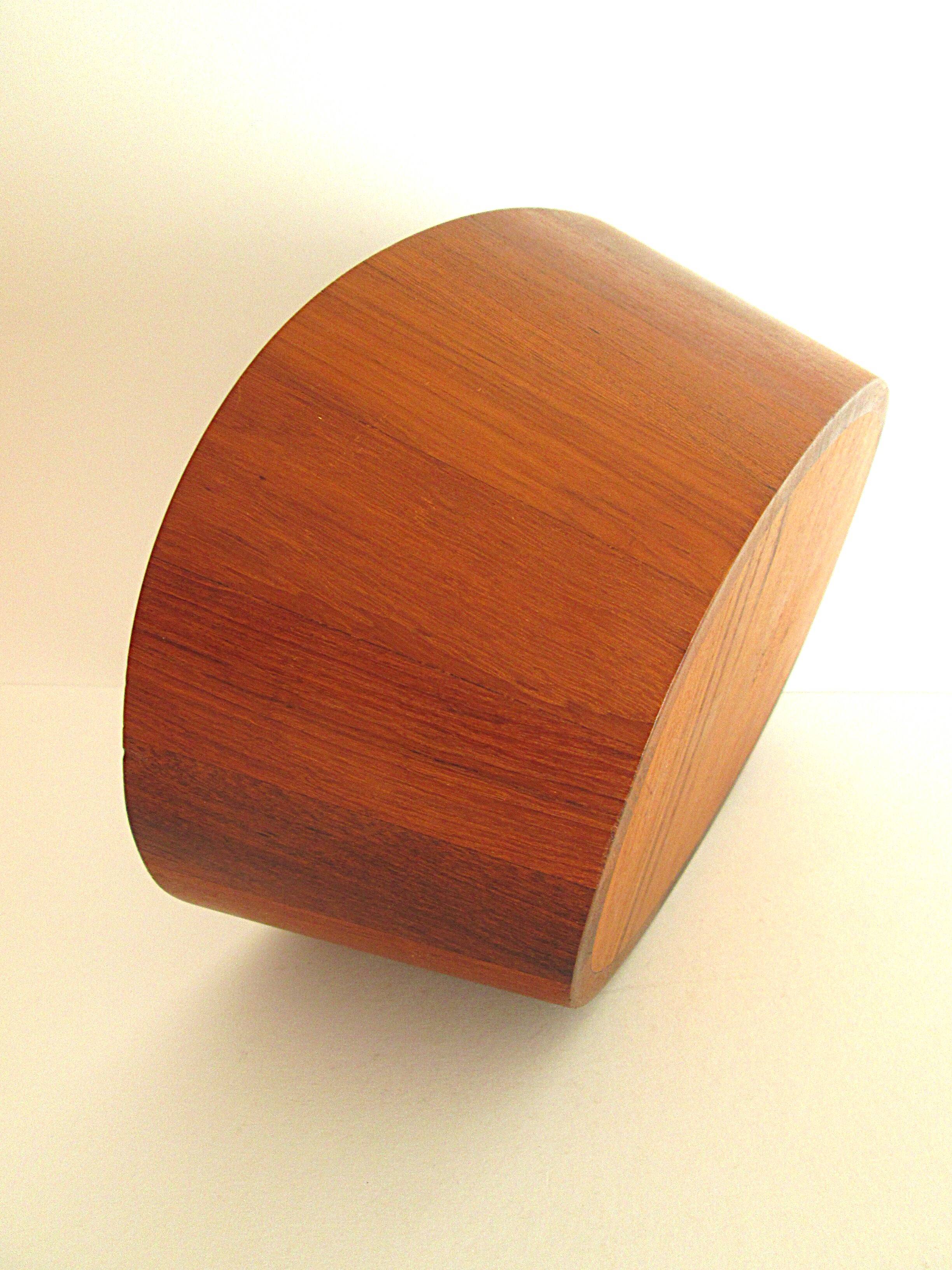 Vintage Dansk Denmark IHQ solid teak serving owl – design Jens Quistgaard