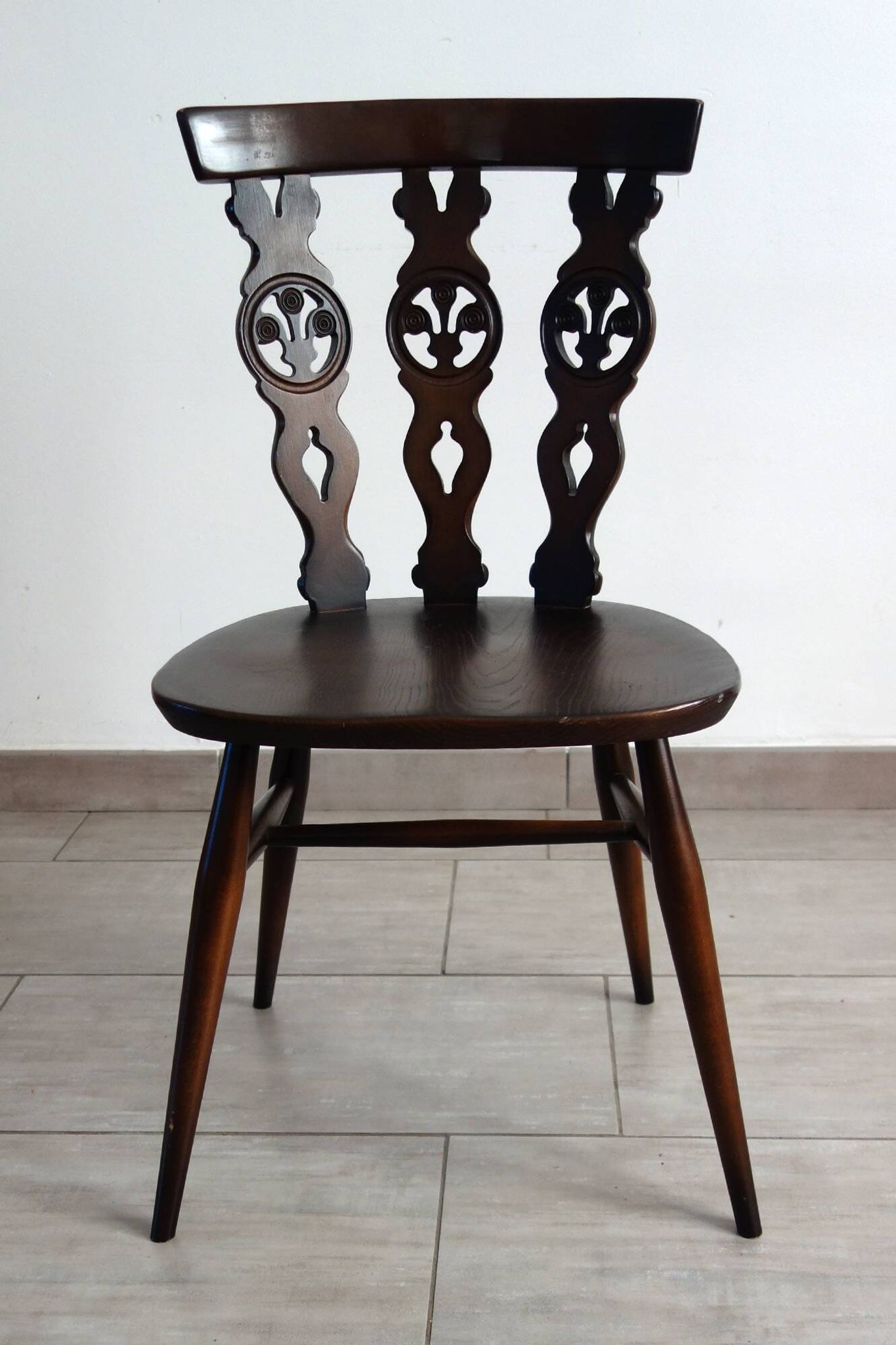 Ercol chair with removable cover from the 70s