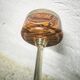 Ashtray on foot metal wood effect
