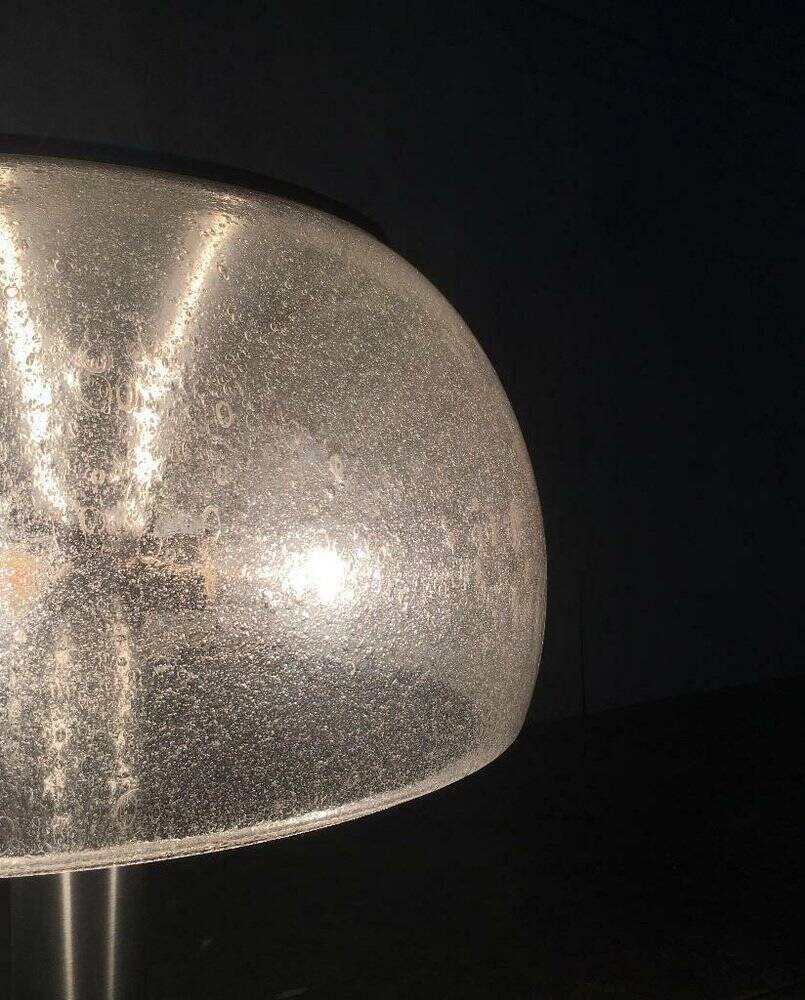 Swiss mid-century space age mushroom floor lamp by Temde, 1960s.