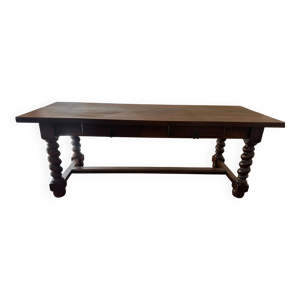 Grande table en chêne