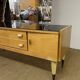 Vintage dressing table from the 50s in birch wood