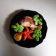 Petite assiette barbotine Poisson