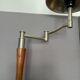 Lampe de table en bois et aluminium