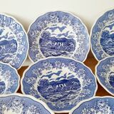 Assiette creuse Swiss Landscape vintage