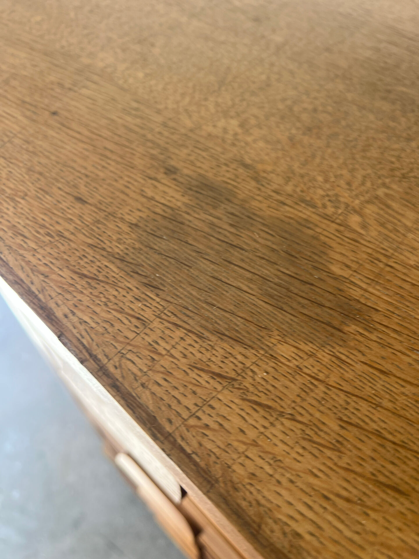 Workbench with plans