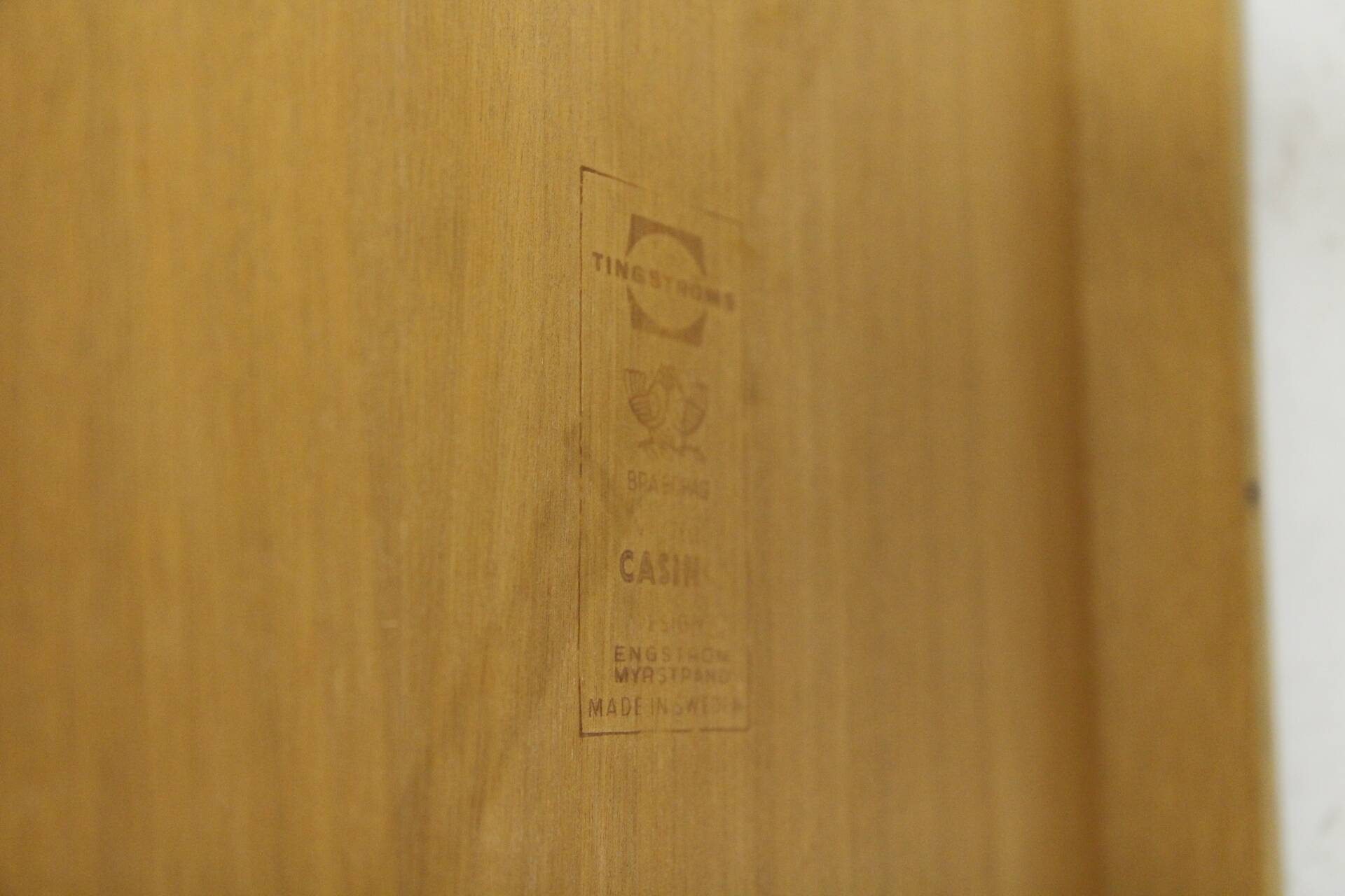 Scandinavian "Casino" chest of drawers, Engström & Myrstrand, Tingströms, Sweden, 1960