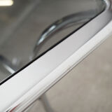 Table basse en verre, design danois, années 1970, production: Danemark