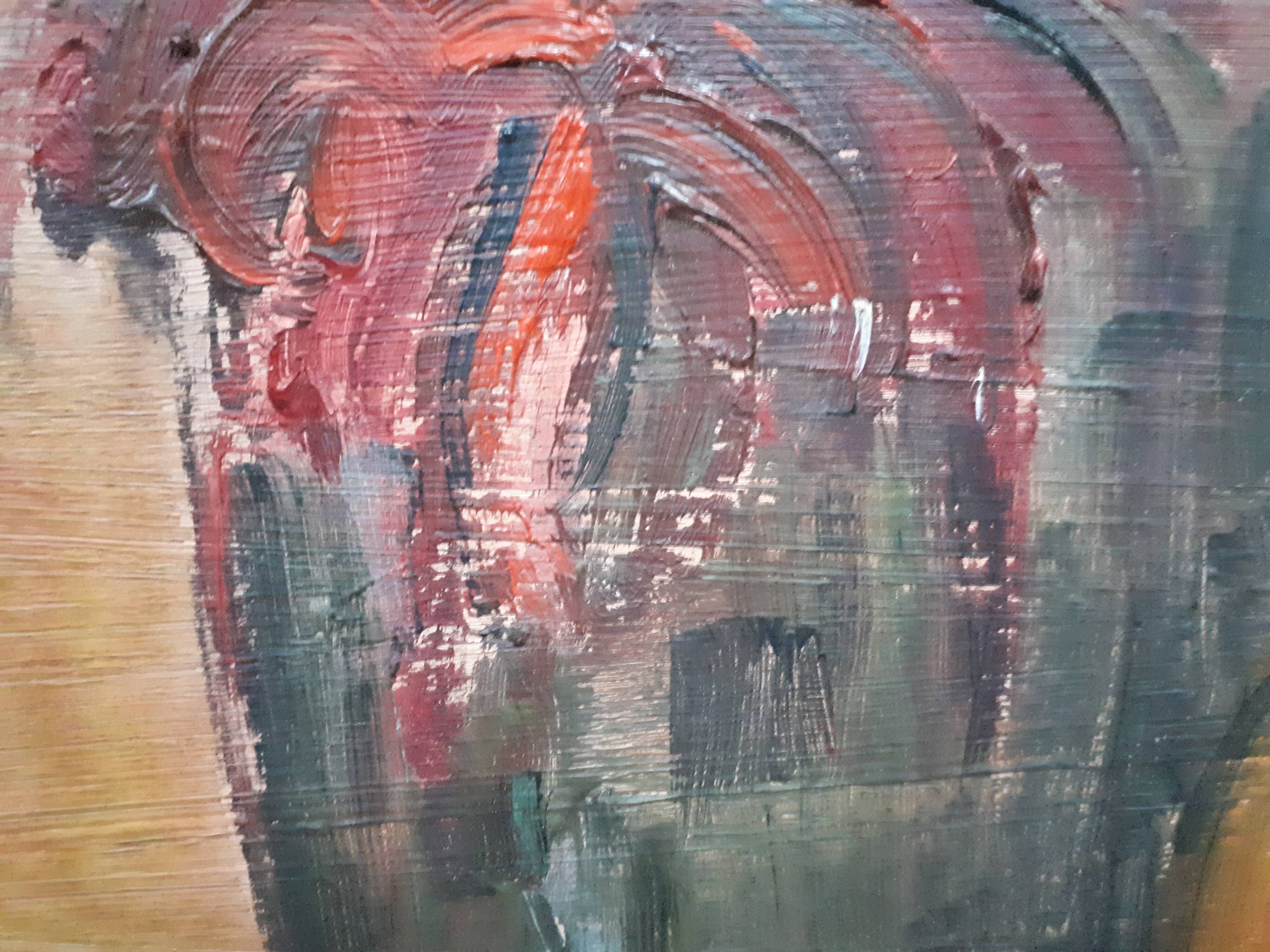 Oil on cardboard 1960/1970
