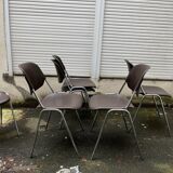 Set of 6 vintage chairs by Helmut Starke, Multi-Set model