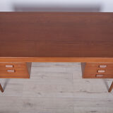 Danish teak desk by Børge Mogensen Søborg Furniture, 1960s