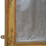 Miroir mural Giltwood du XIXe siècle