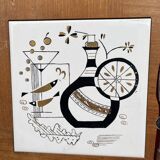 Vintage 1960s wall-mounted kitchen accessories