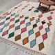 Large handmade colourful rug, 300 x 215 cm - G1075