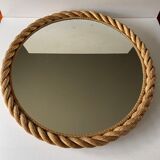 Vintage mirror in rope