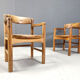 Rainer Daumiller pine wood dining chairs for Hirthals Savvaerk