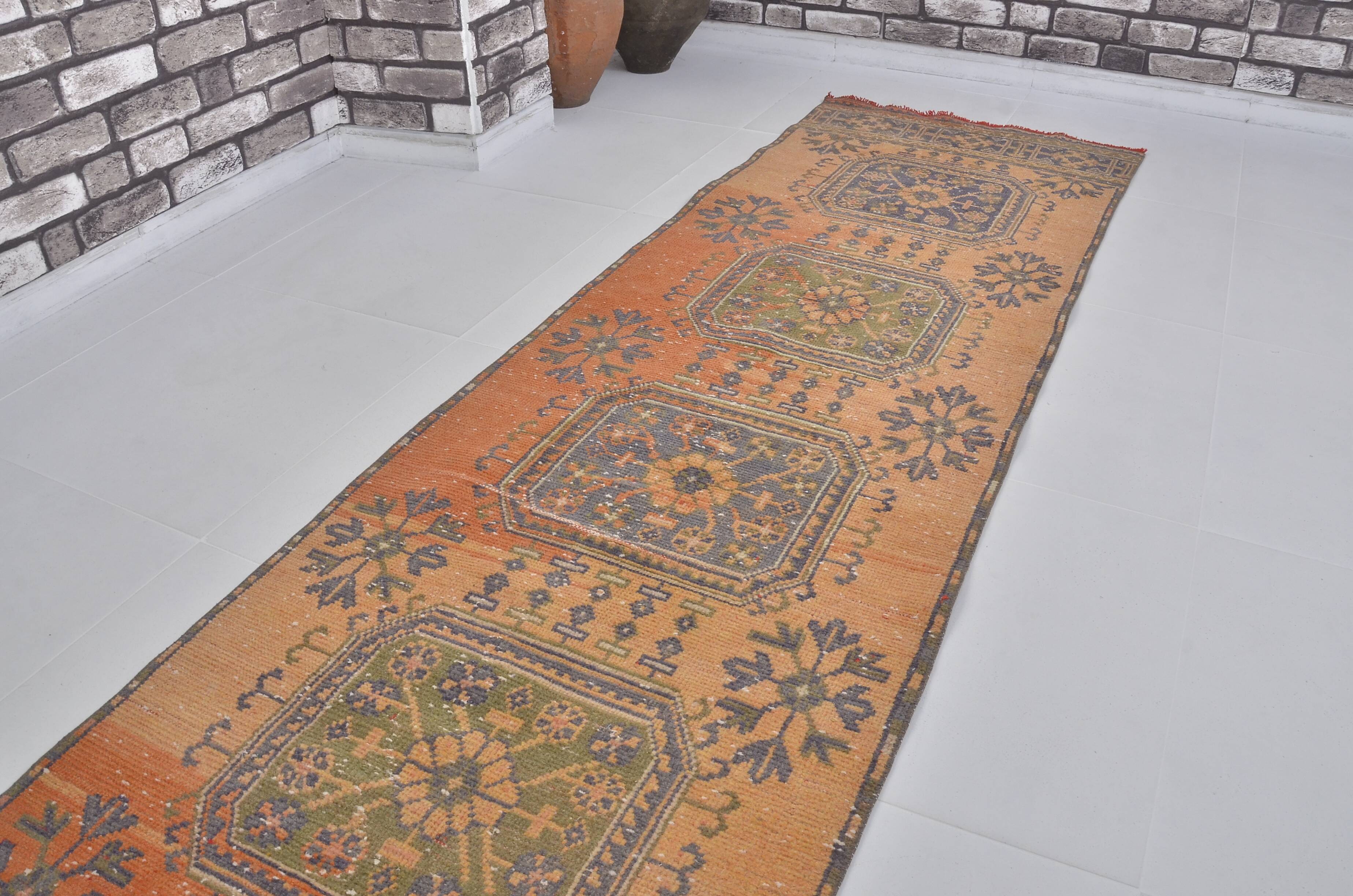 Oushak Anatolian Kurdish Runner sku 1820
