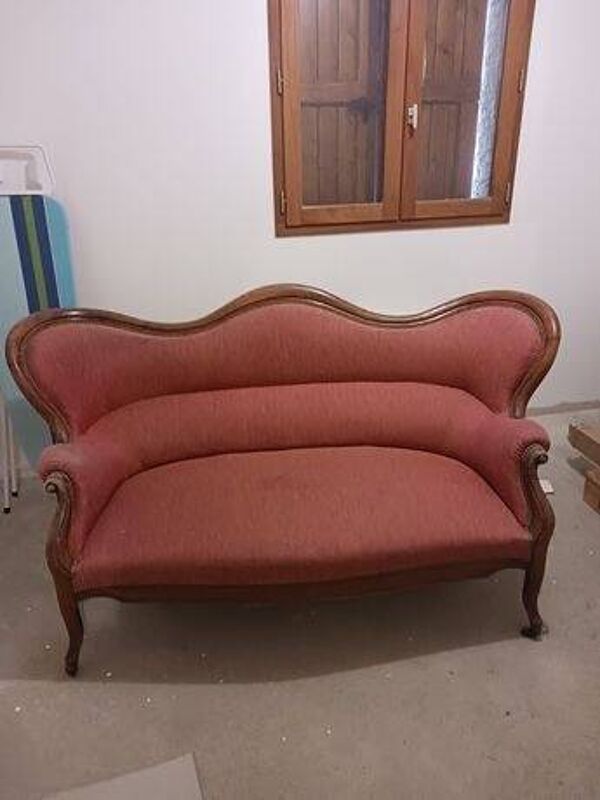 Canapé, sofa style Louis XV, Louis XVI
