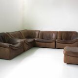 Vintage De Sede DS-46 Modular Sofa + Armchair with Footstool – Year