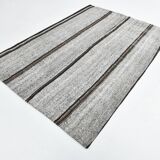 Turkish Mid Century Modern Vintage Kilim Rug, 170x230Cm