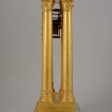 Pendulum portico period restoration bronze dore early nineteenth