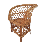 Wicker children's chair