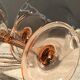 Set of 8  Luminarc Rosaline cocktail glasses