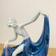 Art Deco dancer sculpture by Fasold & Stauch, German porcelain.