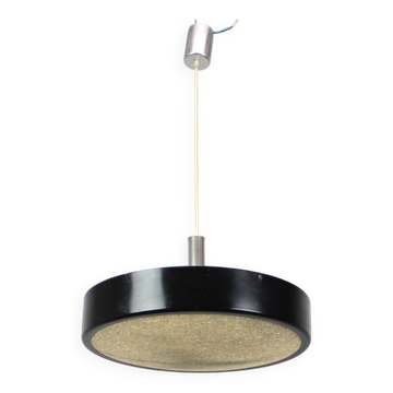 1950s UFO pendant lamp, Czechoslovakia, Mid-century design