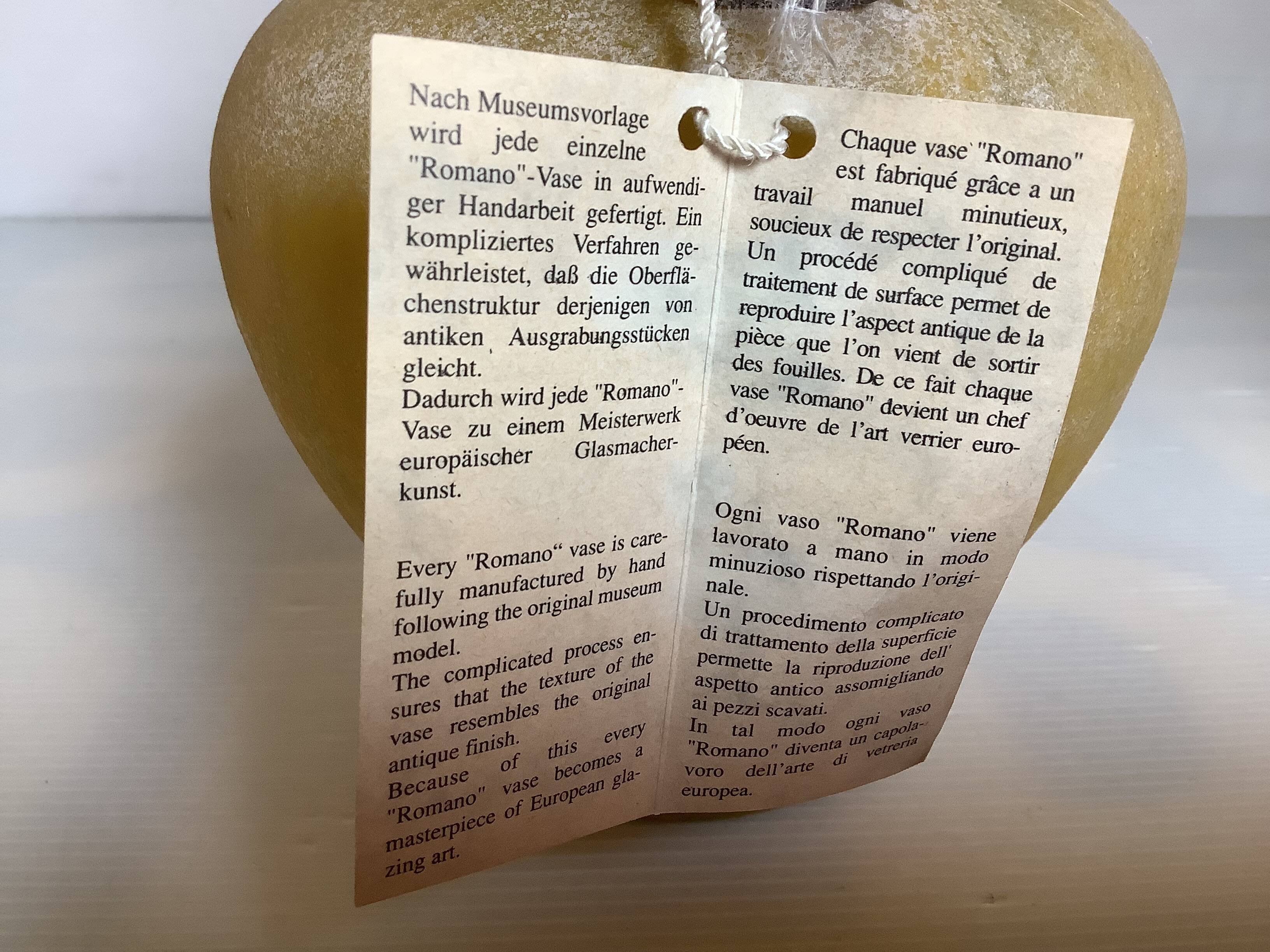 Scavo pitcher vase design Sandra Rich